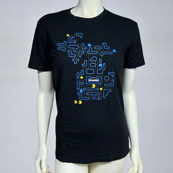 Next Level Women's Fitted Michigan Pac-Man Graphic Tee - Small - Picture 1 of 11